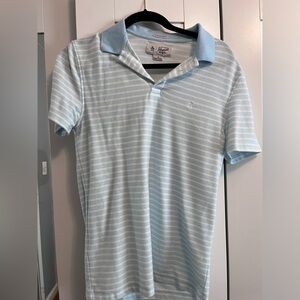 Penguin striped collared shirt